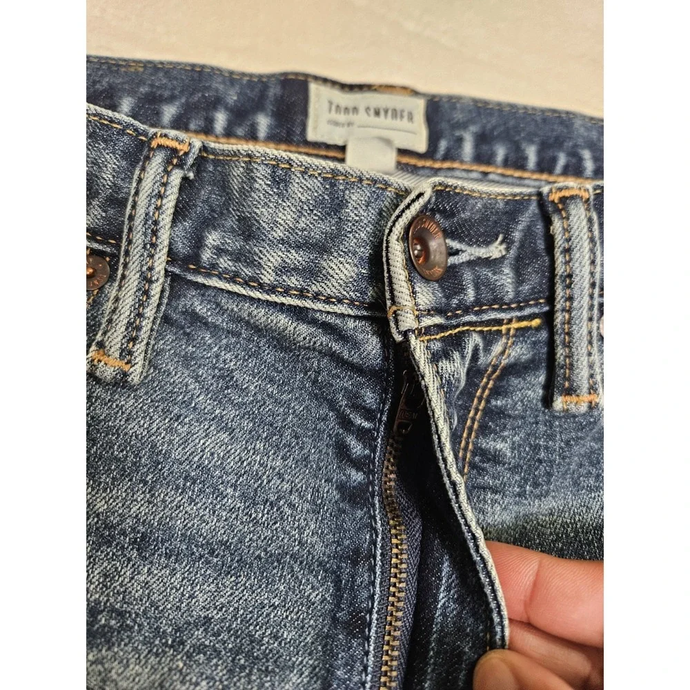 Todd Snyder Denim Blue Jeans Stretch 5-Pocket Straight Fit Men Size 32x31 - Picture 3 of 11